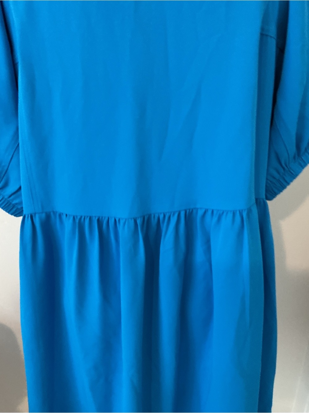 NWT Entro Button-Front Dress in Bright Blue size XL - Picture 7 of 14